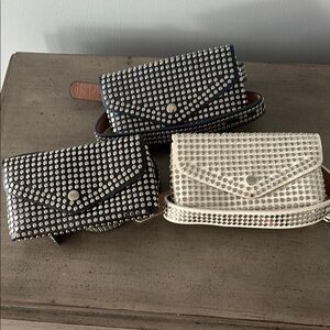 Silver Studded Fanny Packs - 3 Available at $13 Each